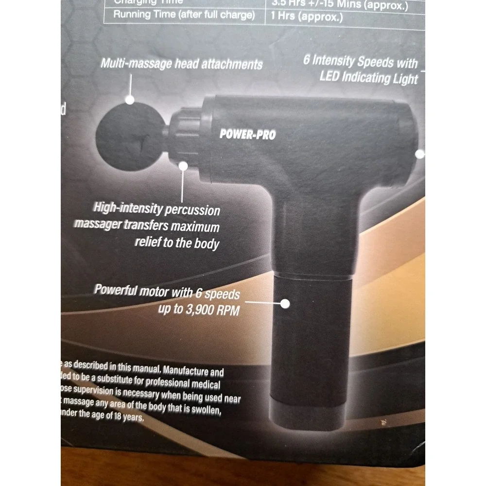 Power-pro Impact Massager NEW Sealed